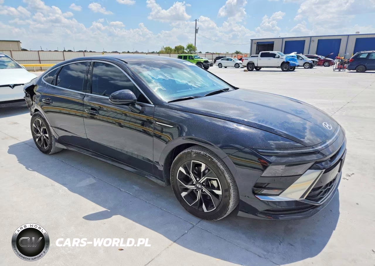 2025 Hyundai Sonata Sel VIN:KMHL64JA7SA490407 - 4