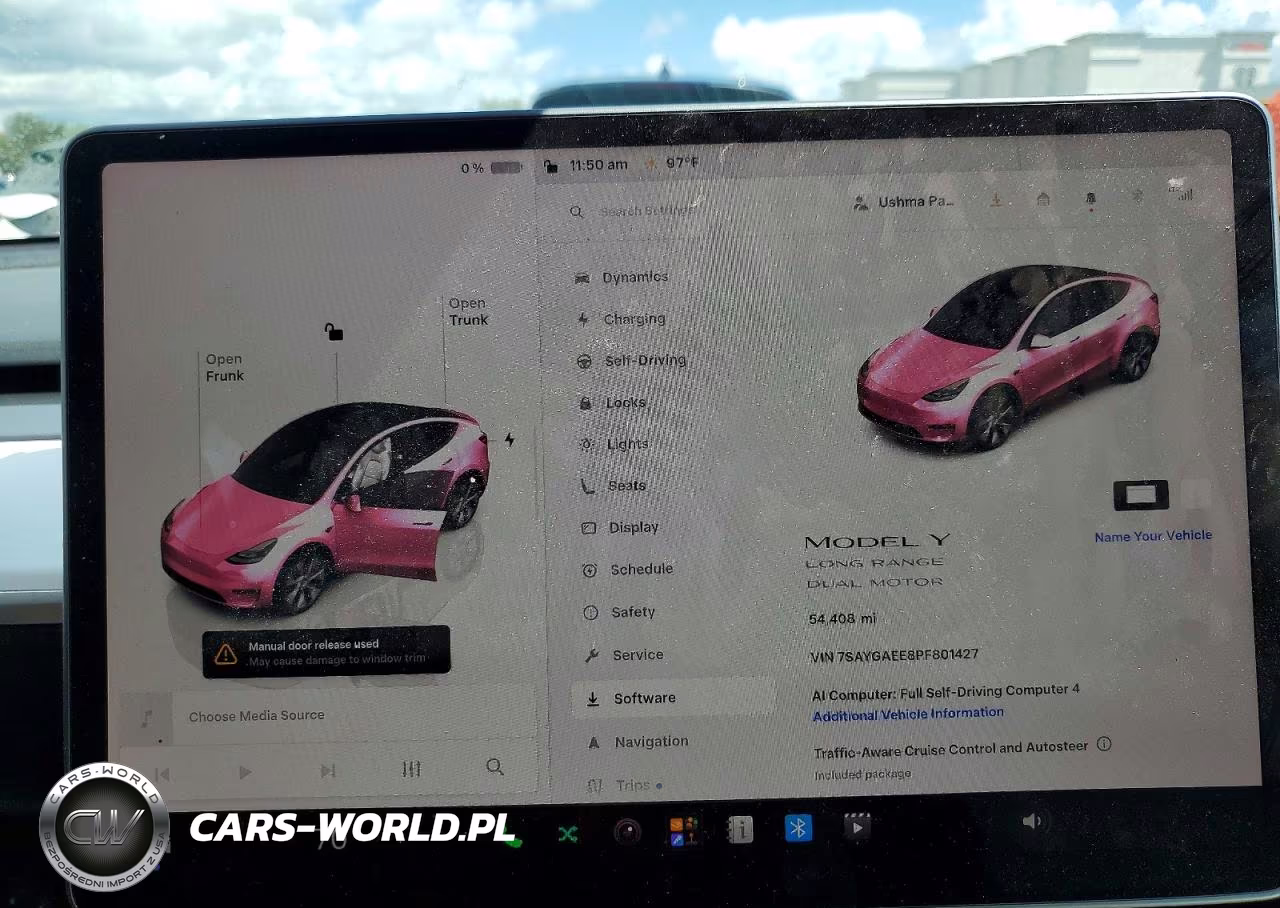 2023 Tesla Model Y VIN:7SAYGAEE8PF801427 - 9