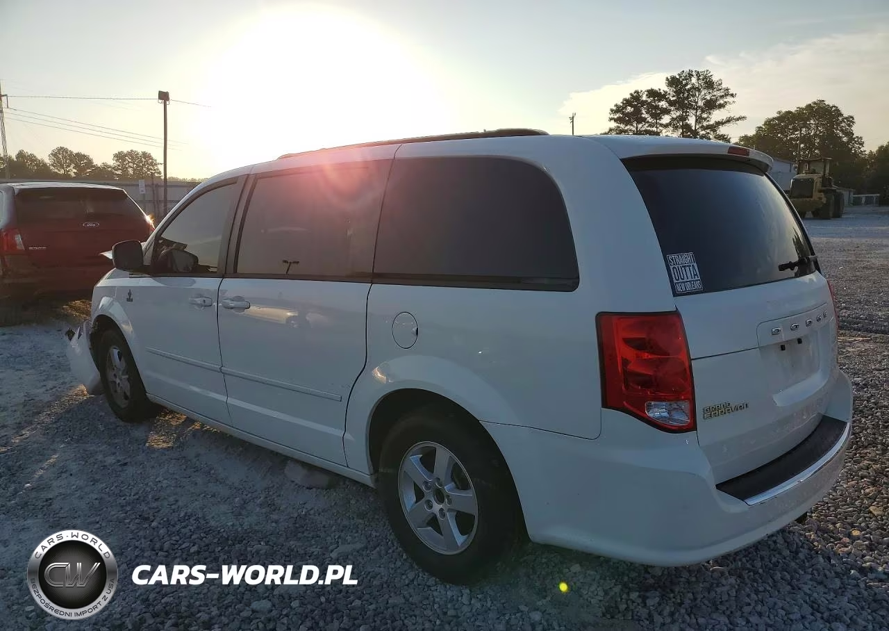 2012 Dodge Grand Caravan Sxt VIN:2C4RDGCG1CR404481 - 2
