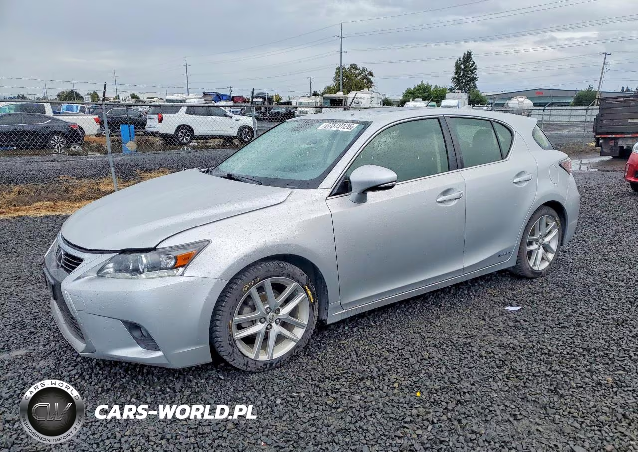 2014 Lexus Ct 200 VIN:JTHKD5BH1E2182301 - 1