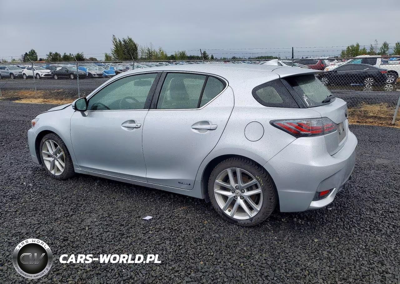 2014 Lexus Ct 200 VIN:JTHKD5BH1E2182301 - 2