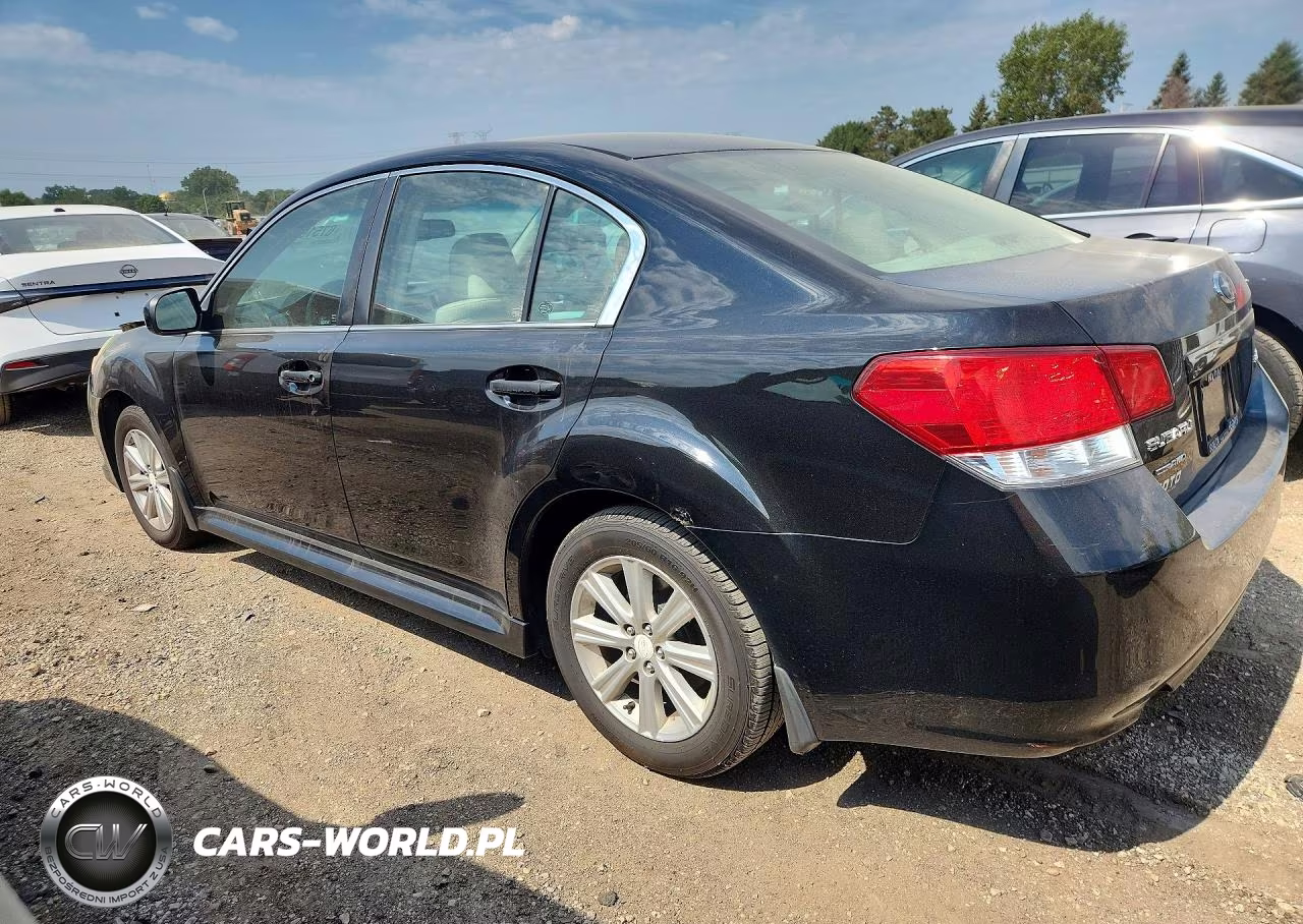 2011 Subaru Legacy 2.5I Premium VIN:4S3BMCC61B3262660 - 2