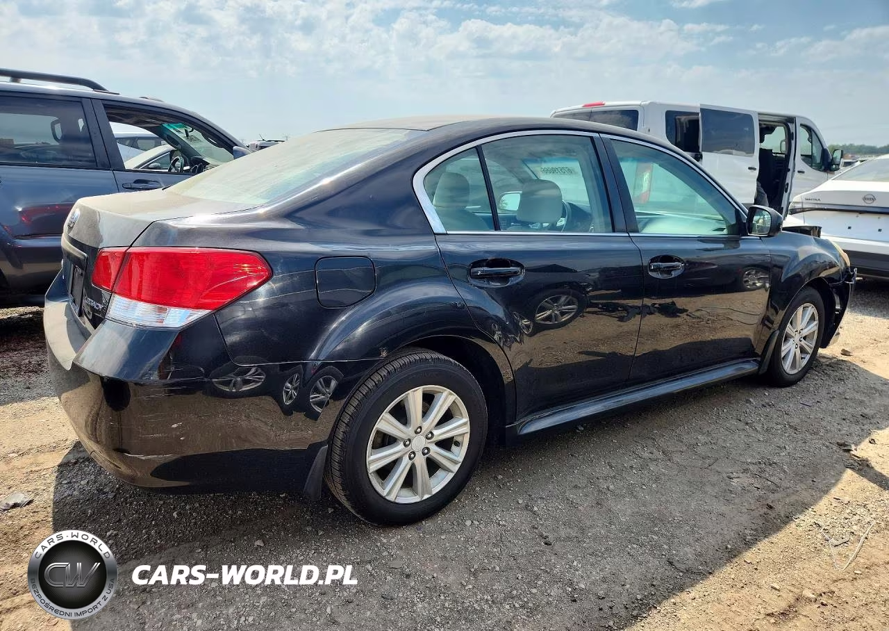 2011 Subaru Legacy 2.5I Premium VIN:4S3BMCC61B3262660 - 3
