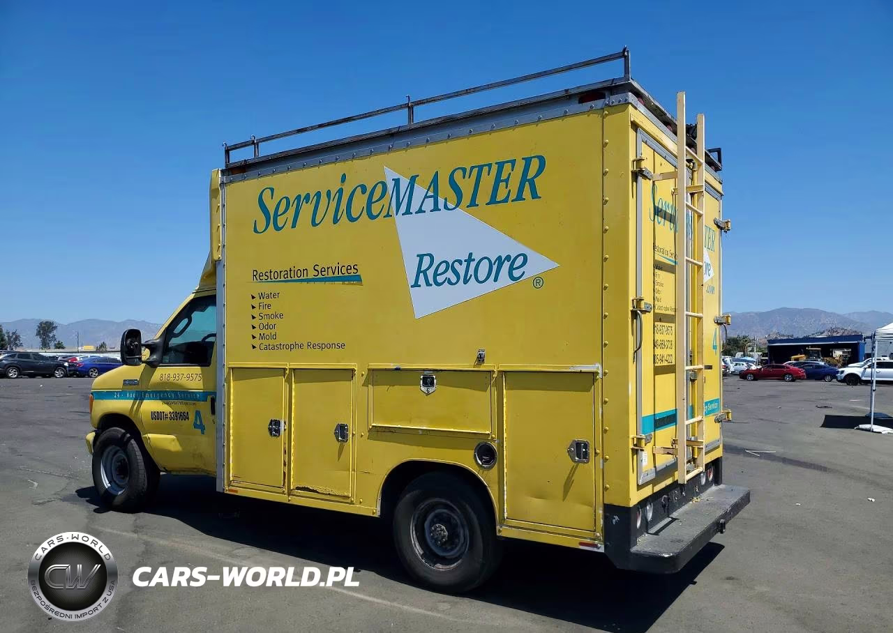 2007 Ford E350 Delivery Truck VIN:1FDSE35L97DA13522 - 2