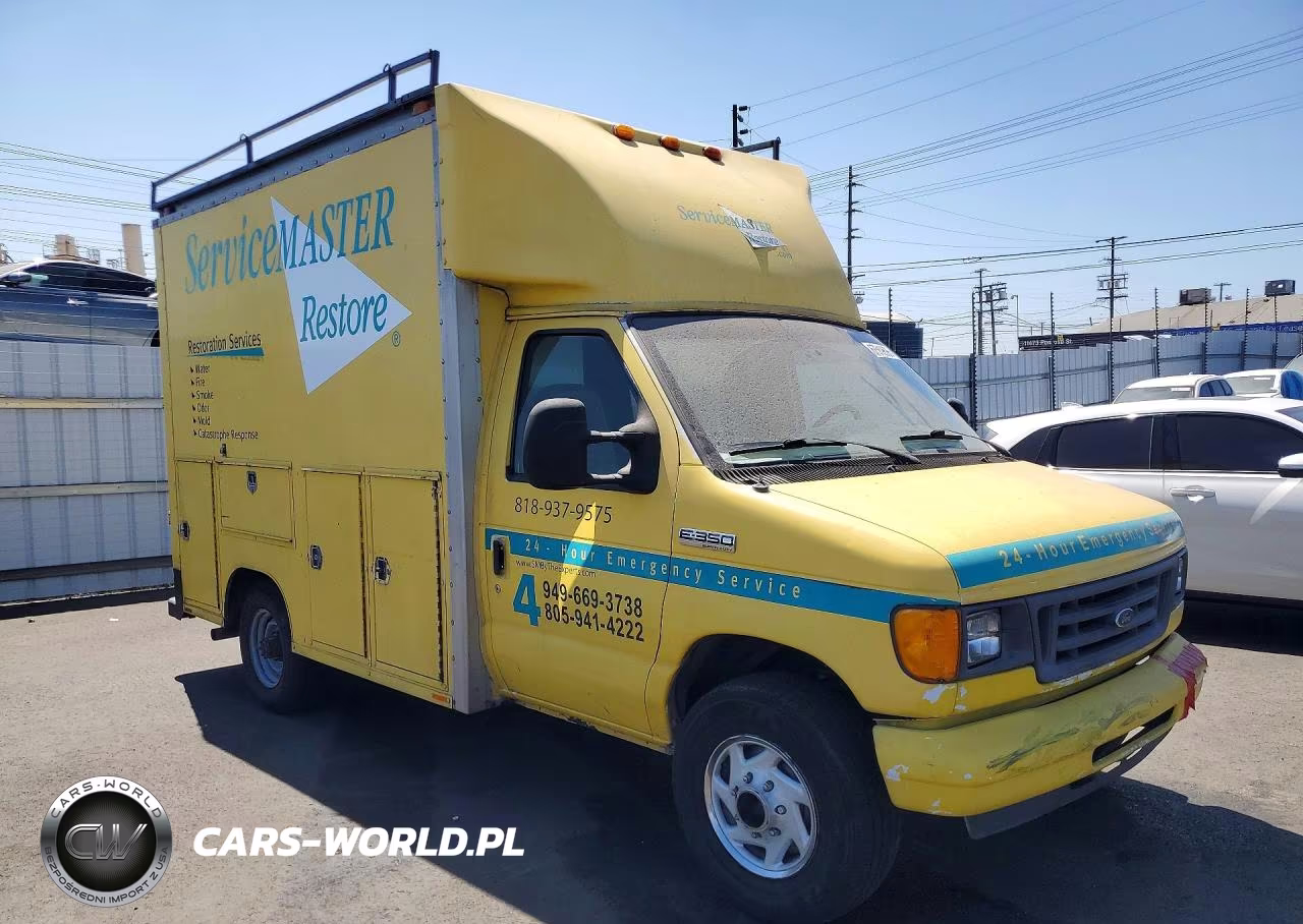 2007 Ford E350 Delivery Truck VIN:1FDSE35L97DA13522 - 4