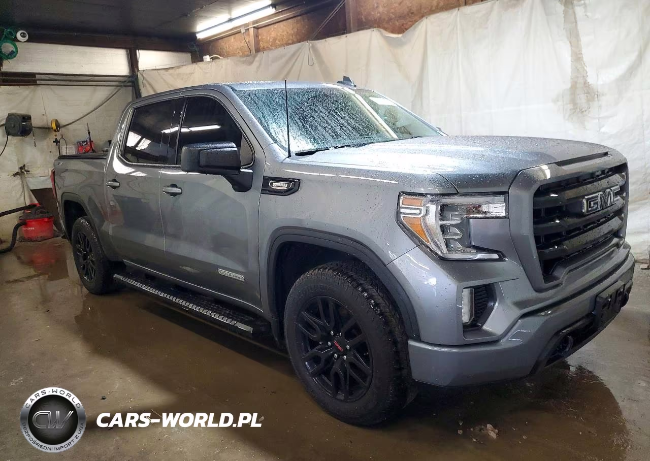 2021 GMC Sierra K1500 Elevation VIN:3GTU9CET6MG297868 - 4
