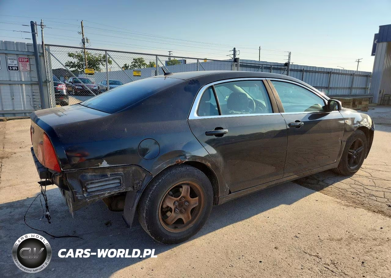 2008 Chevrolet Malibu Ls VIN:1G1ZG57BX8F294046 - 3