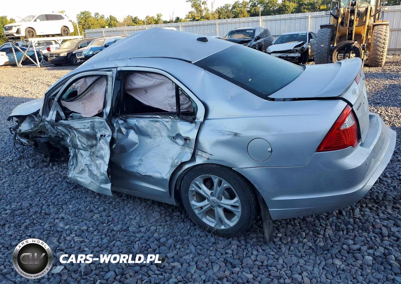 2012 Ford Fusion Se VIN:3FAHP0HA2CR162931 - 2