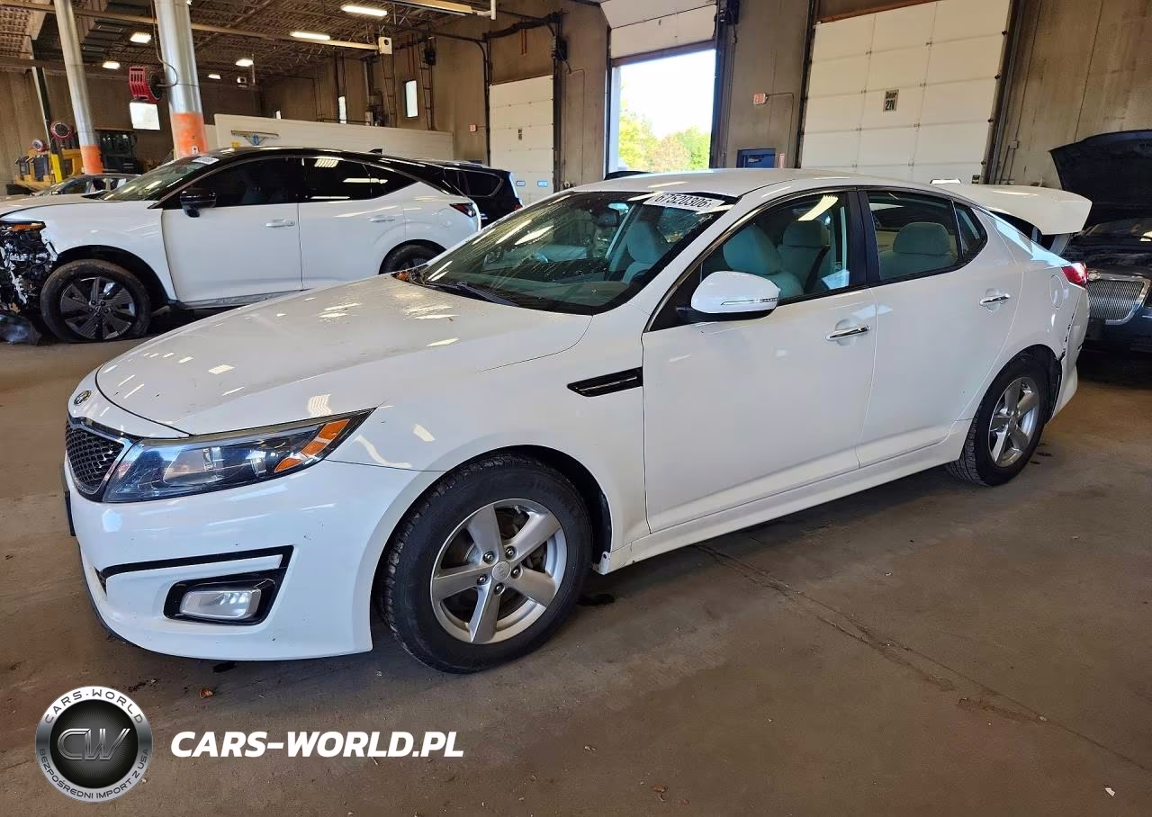 2015 Kia Optima Lx VIN:5XXGM4A74FG396964 - 1