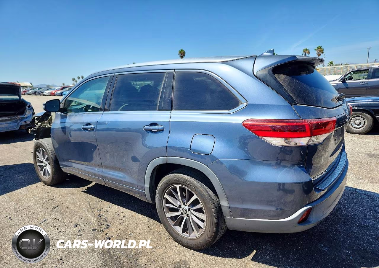 2017 Toyota Highlander Xle VIN:5TDKZRFH9HS508248 - 2