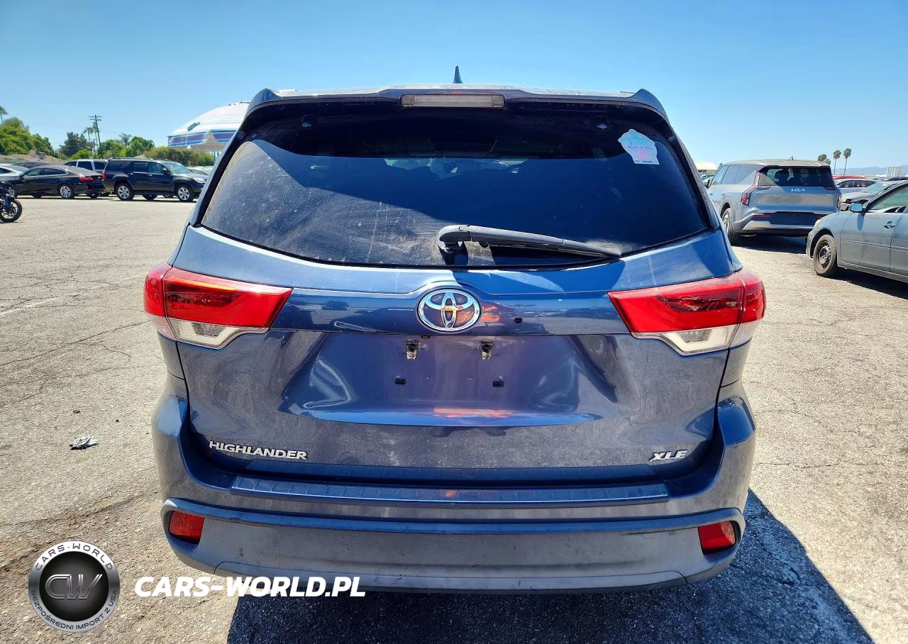 2017 Toyota Highlander Xle VIN:5TDKZRFH9HS508248 - 6