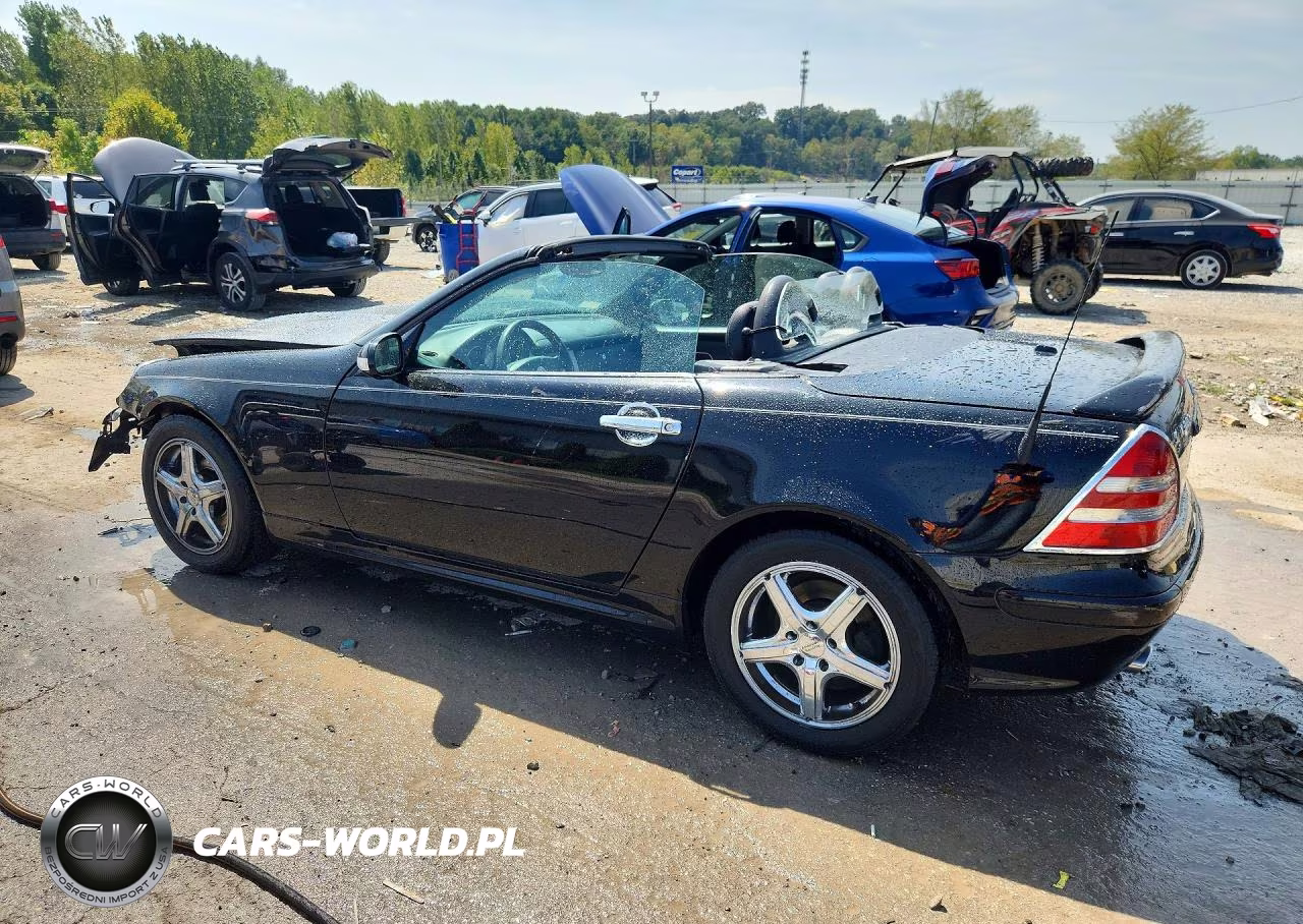 2001 Mercedes-Benz Slk 320 VIN:WDBKK65F61F190824 - 2