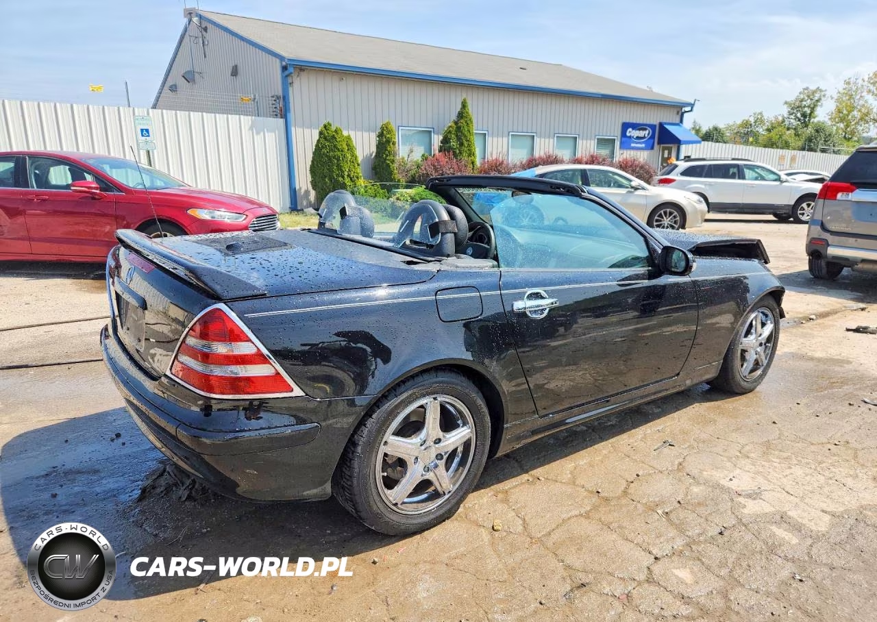 2001 Mercedes-Benz Slk 320 VIN:WDBKK65F61F190824 - 3