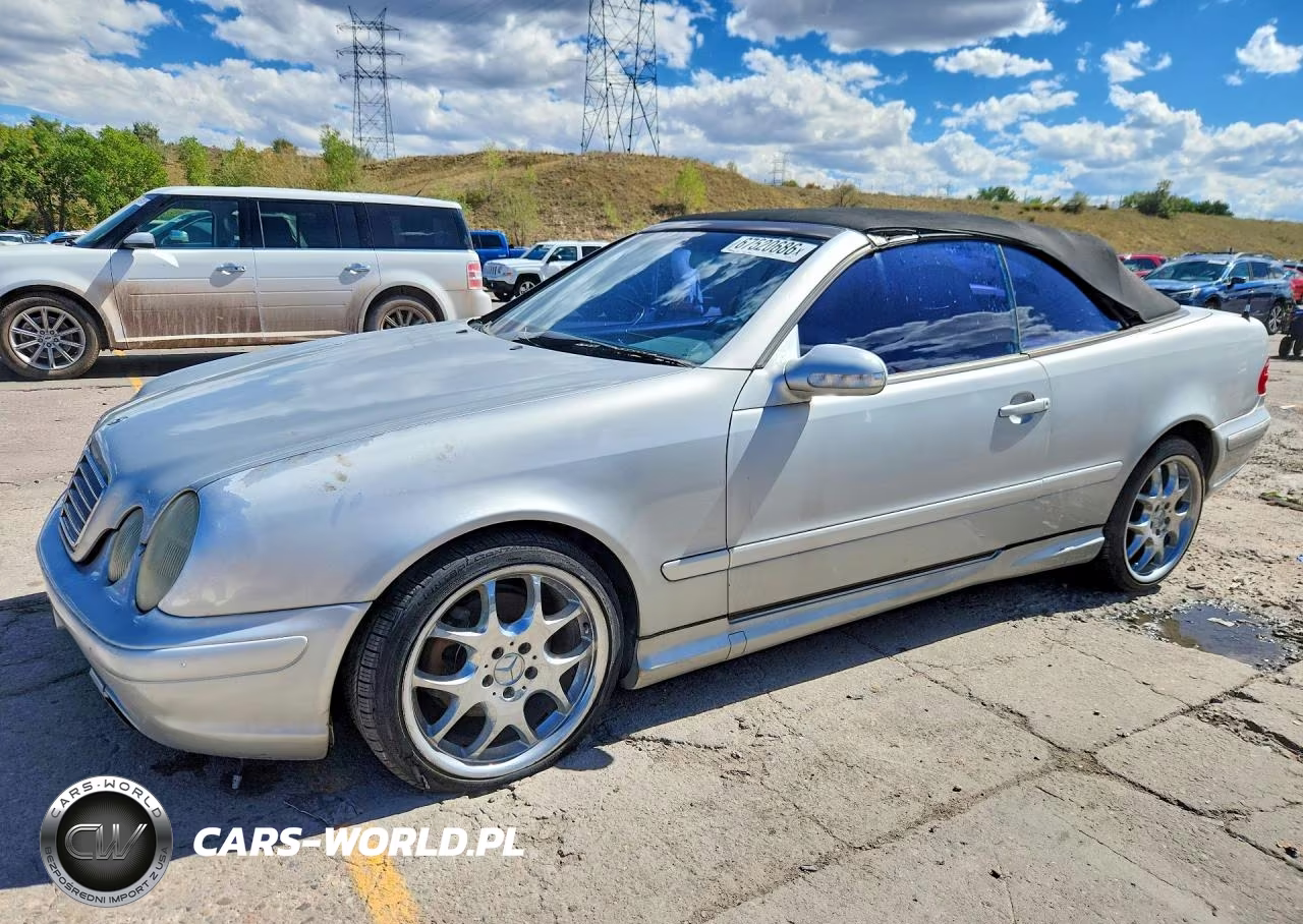 2000 Mercedes-Benz Clk 430 VIN:WDBLK70G1YT028184 - 1