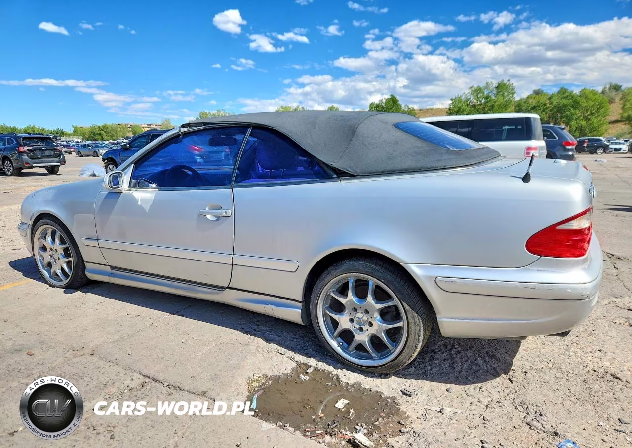 2000 Mercedes-Benz Clk 430 VIN:WDBLK70G1YT028184 - 2