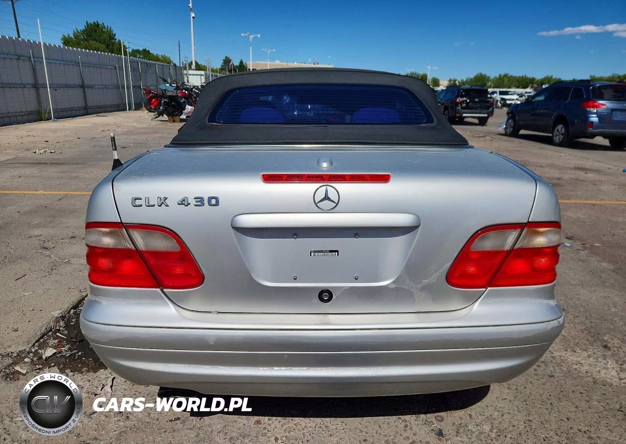 2000 Mercedes-Benz Clk 430 VIN:WDBLK70G1YT028184 - 6