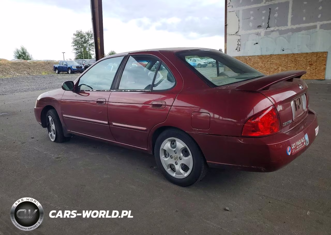 2004 Nissan Sentra 1.8 S VIN:3N1CB51A44L559249 - 2