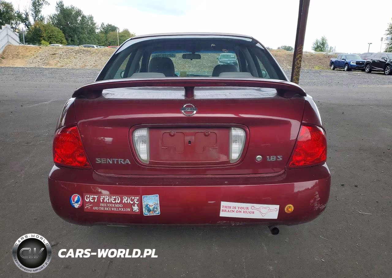 2004 Nissan Sentra 1.8 S VIN:3N1CB51A44L559249 - 6