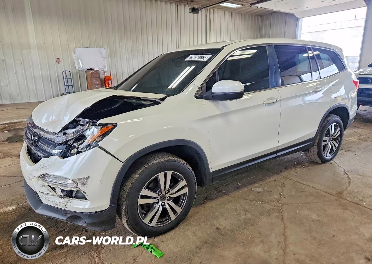 2016 Honda Pilot Exl VIN:5FNYF6H51GB095488 - 1