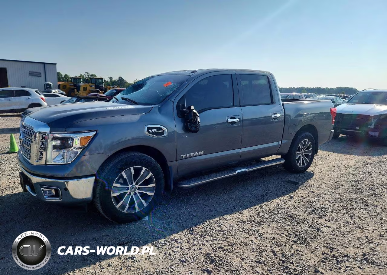 2017 Nissan Titan Sl VIN:1N6AA1E64HN570647 - 1