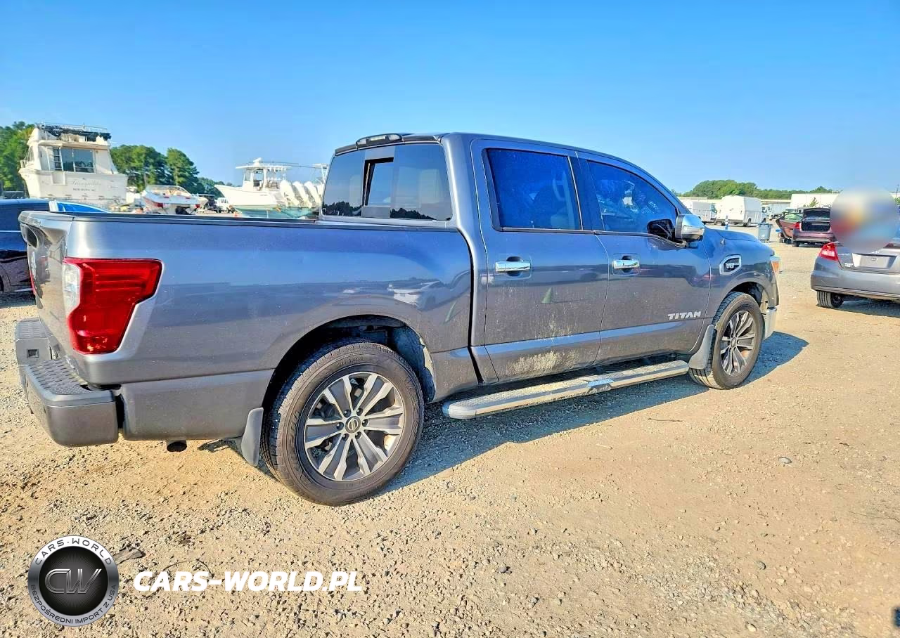 2017 Nissan Titan Sl VIN:1N6AA1E64HN570647 - 3