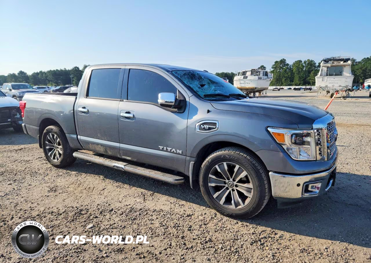 2017 Nissan Titan Sl VIN:1N6AA1E64HN570647 - 4