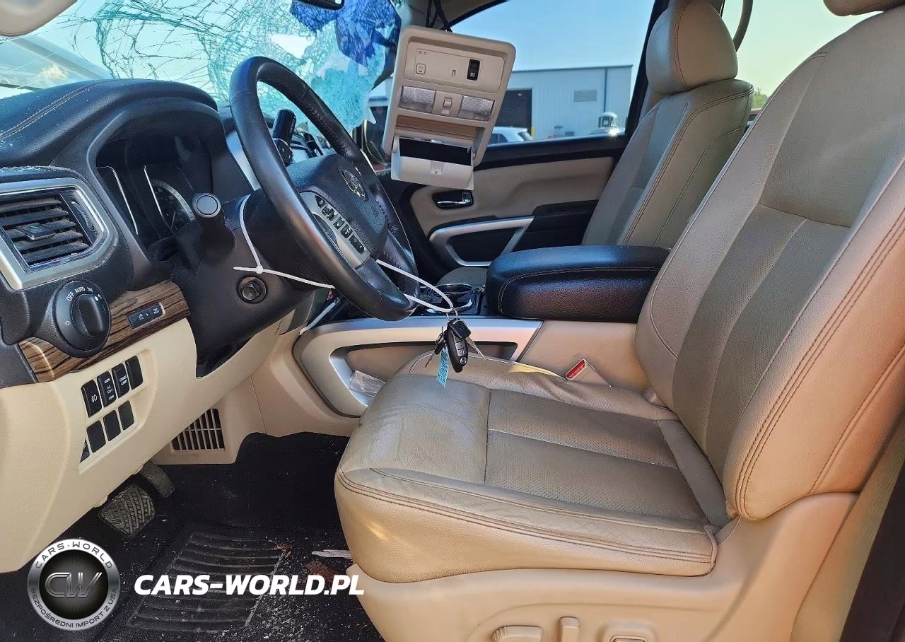 2017 Nissan Titan Sl VIN:1N6AA1E64HN570647 - 7