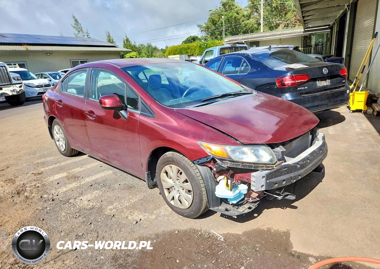 2012 Honda Civic Lx VIN:2HGFB2F52CH600667 - 4