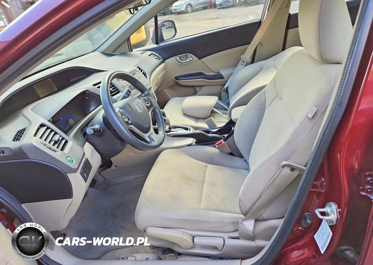 2012 Honda Civic Lx VIN:2HGFB2F52CH600667 - 7