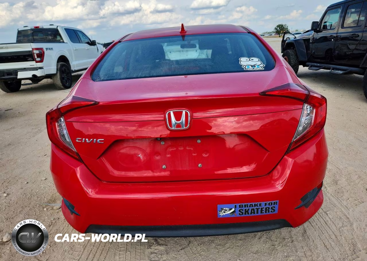 2018 Honda Civic Ex VIN:2HGFC2F74JH522758 - 6