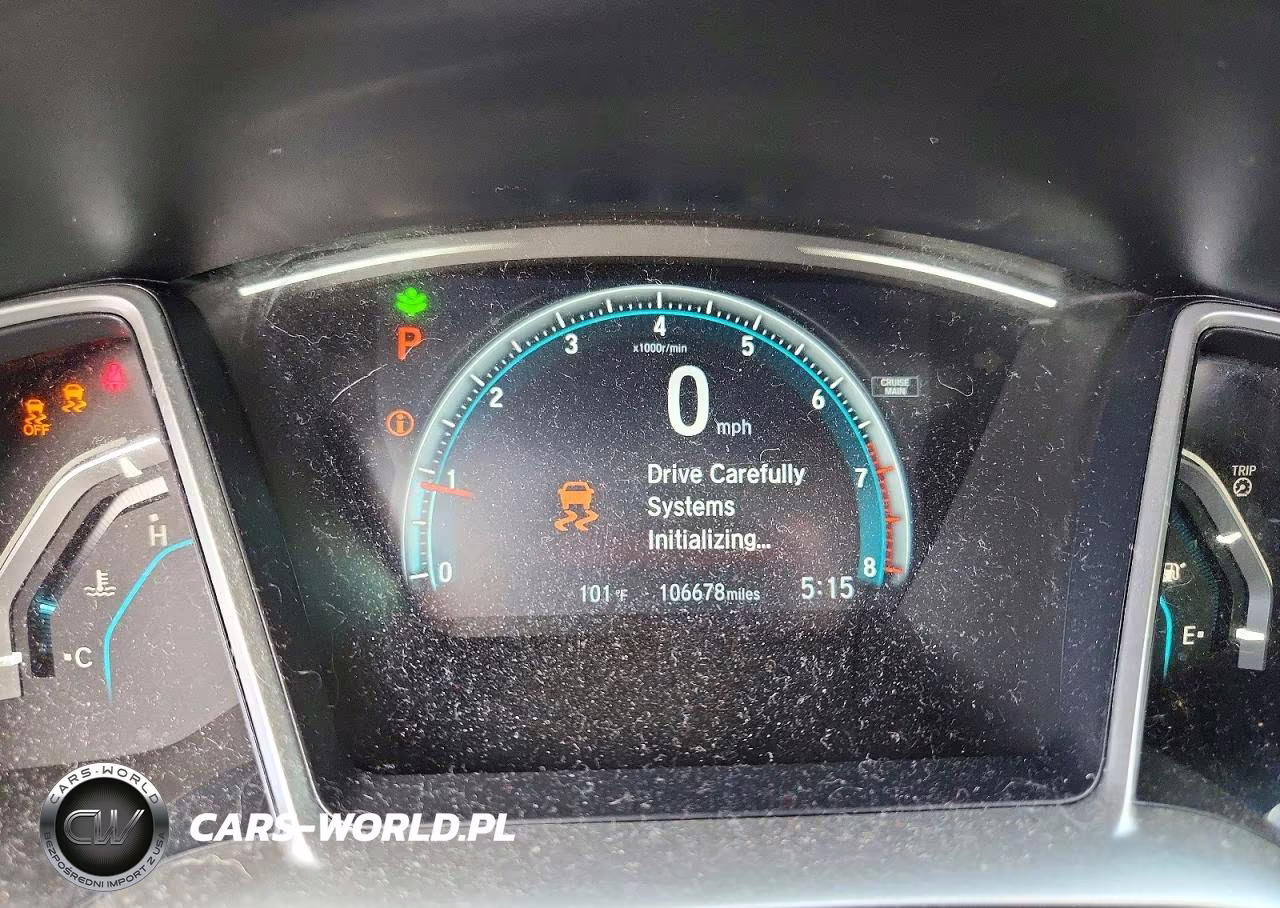 2018 Honda Civic Ex VIN:2HGFC2F74JH522758 - 9