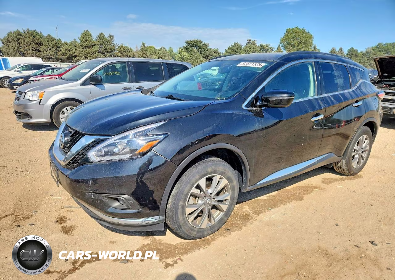 2018 Nissan Murano Sv VIN:5N1AZ2MHXJN141423 - 1