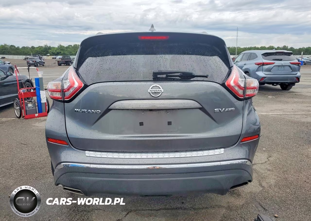 2017 Nissan Murano Sv VIN:5N1AZ2MH4HN162648 - 6