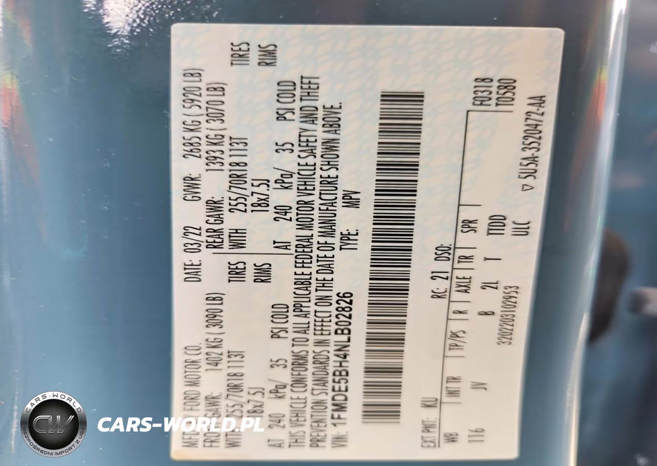 2022 Ford Bronco Base VIN:1FMDE5BH4NLB02826 - 12
