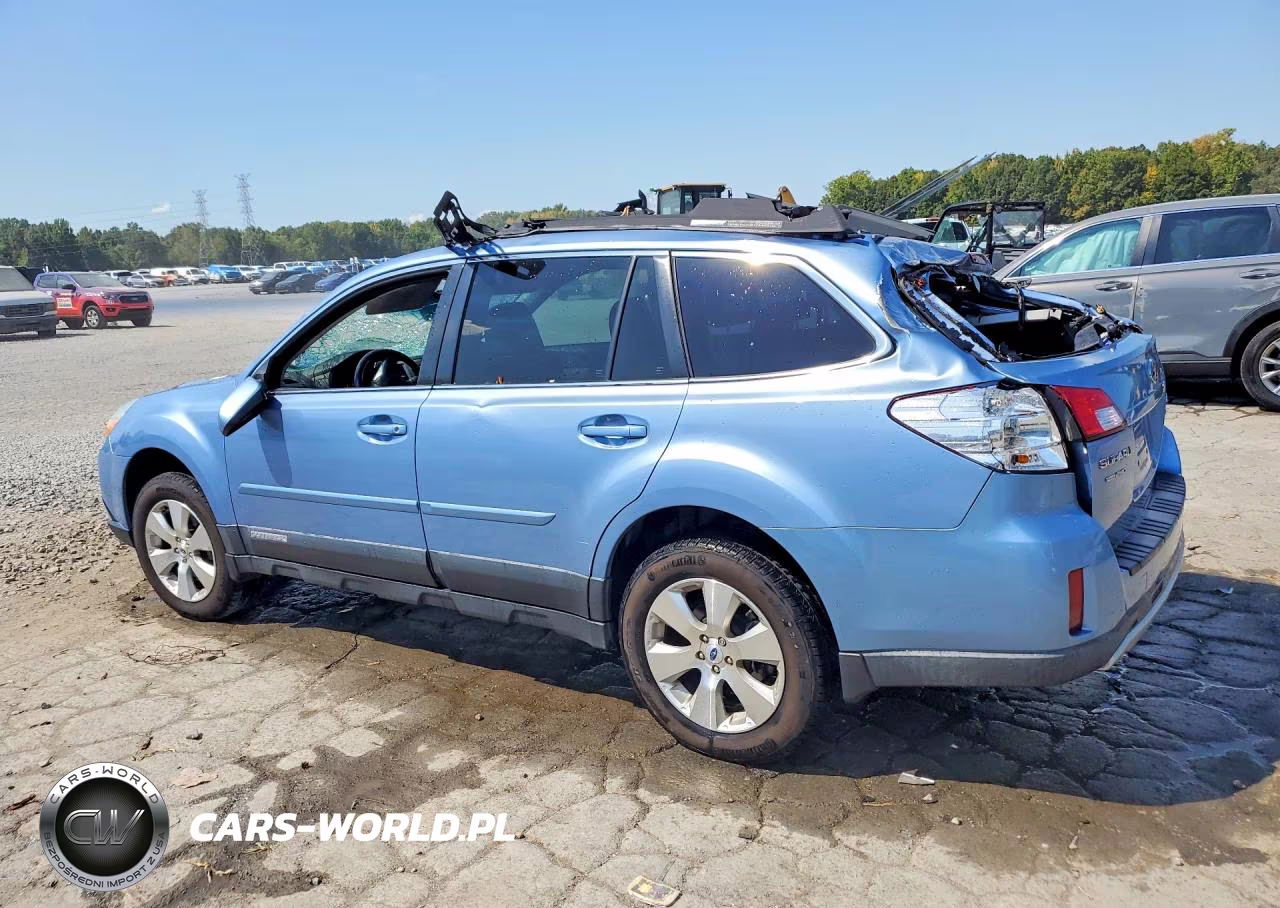 2012 Subaru Outback 3.6R Limited VIN:4S4BRDJC6C2206104 - 2