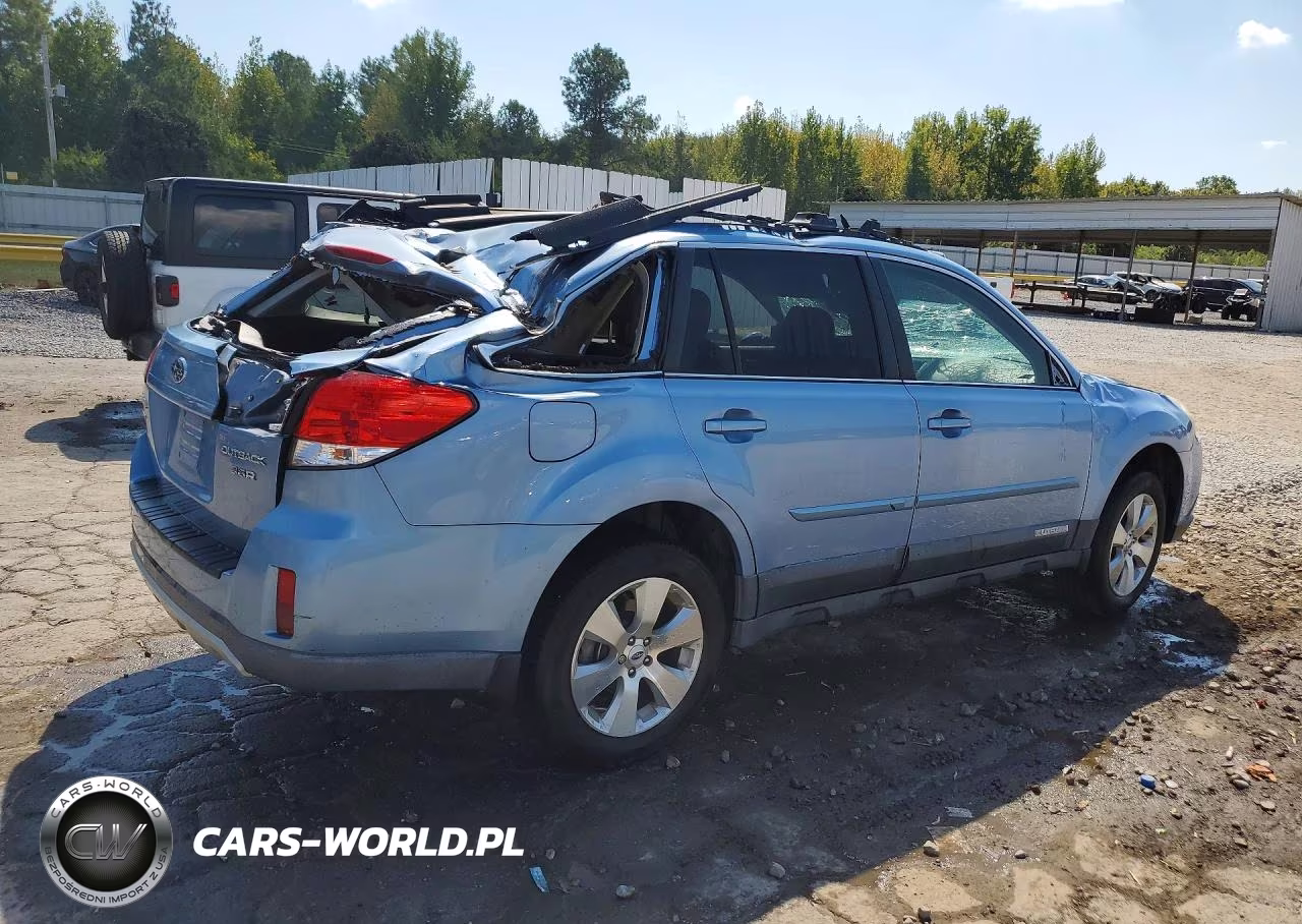 2012 Subaru Outback 3.6R Limited VIN:4S4BRDJC6C2206104 - 3