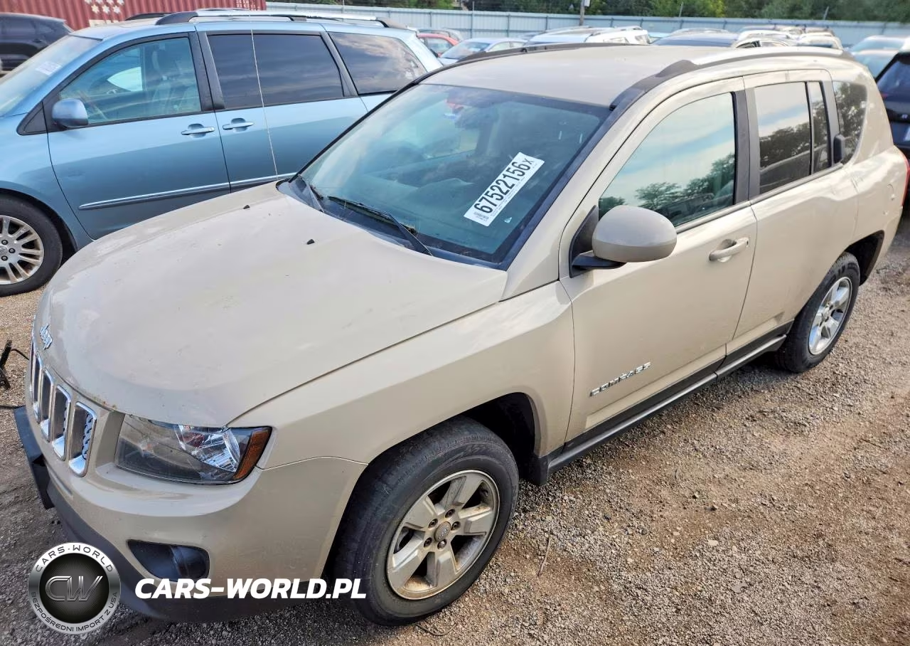 2016 Jeep Compass Latitude VIN:1C4NJCEB9GD752054 - 1