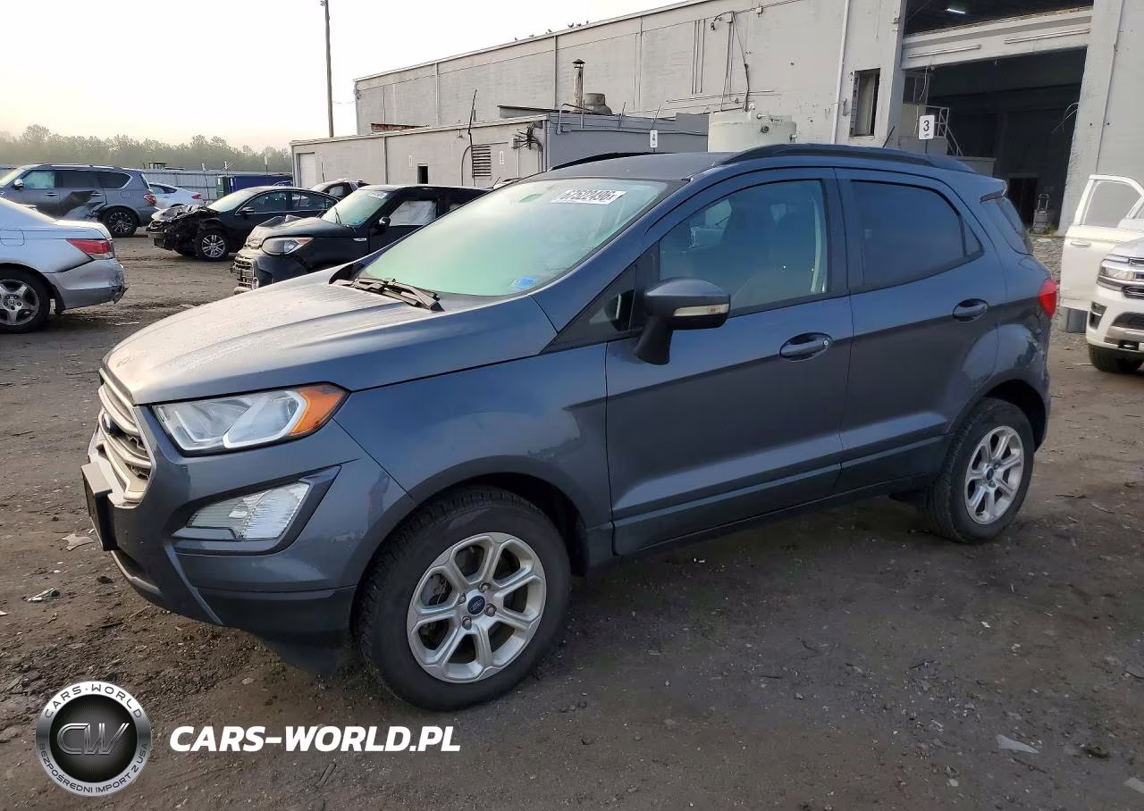 2018 Ford Ecosport Se VIN:MAJ6P1UL5JC159229 - 1