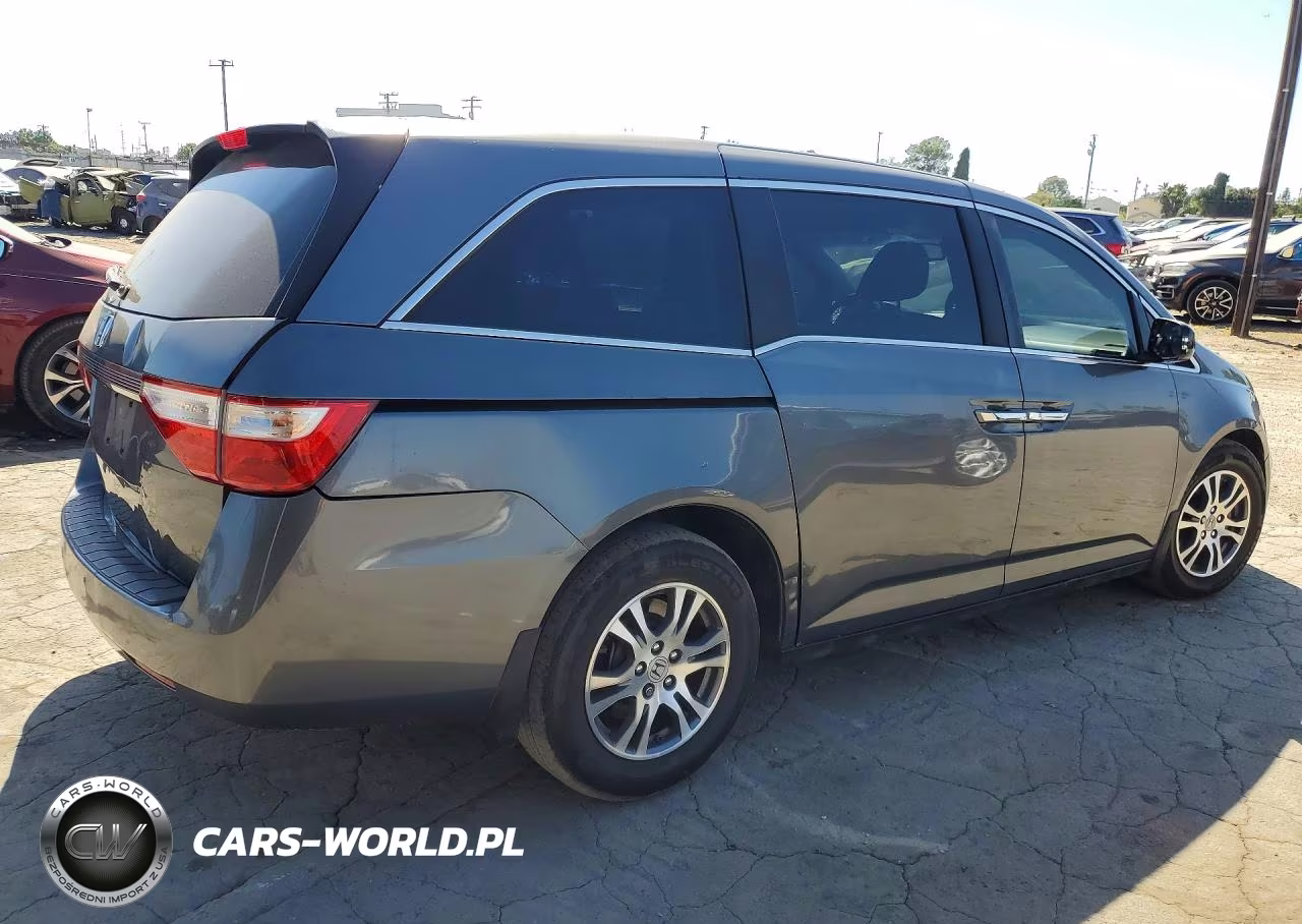2012 Honda Odyssey Exl VIN:5FNRL5H67CB024516 - 3