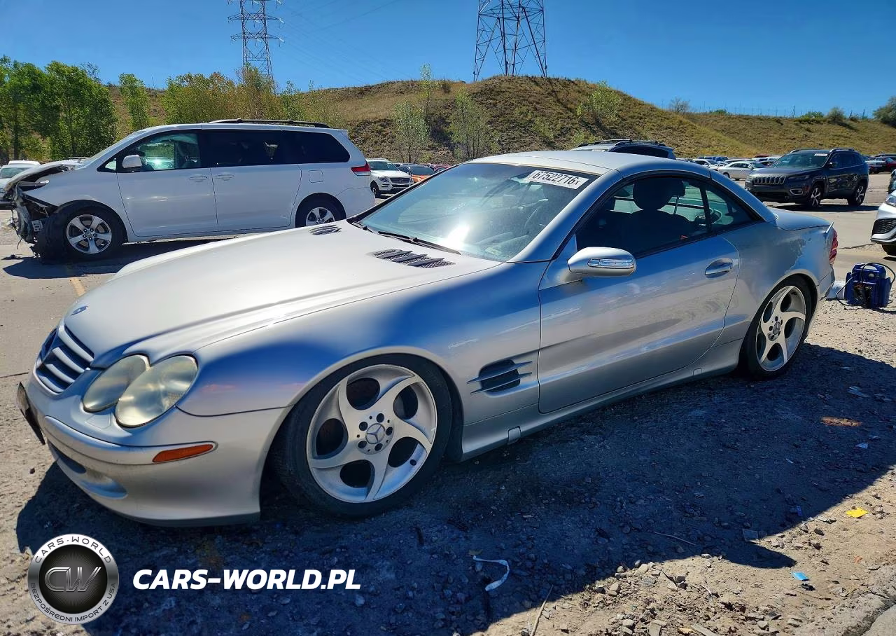 2004 Mercedes-Benz Sl 500 VIN:WDBSK75F04F074366 - 1