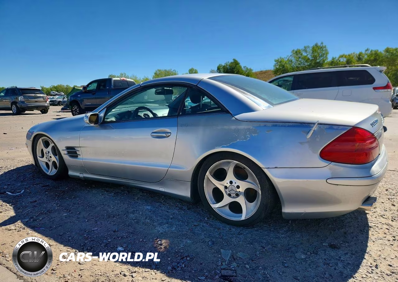 2004 Mercedes-Benz Sl 500 VIN:WDBSK75F04F074366 - 2