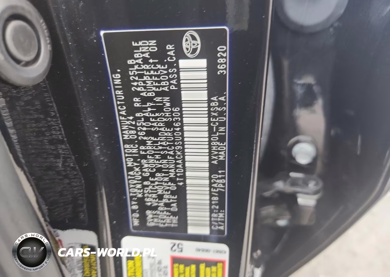 2025 Toyota Camry Xse VIN:4T1DAACK9SU046306 - 12