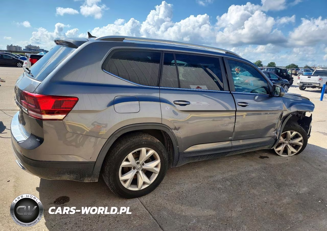 2019 Volkswagen Atlas Se VIN:1V2DP2CA9KC570110 - 3