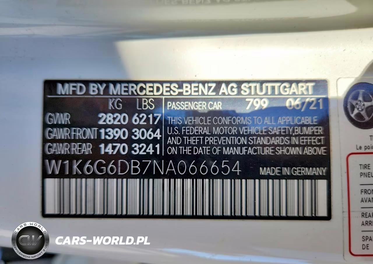 2022 Mercedes-Benz S-Class S500 4Matic VIN:W1K6G6DB7NA066654 - 12