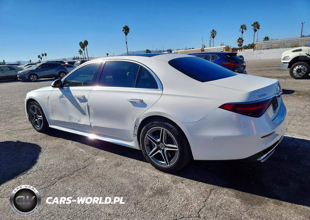 2022 Mercedes-Benz S-Class S500 4Matic VIN:W1K6G6DB7NA066654 - 2