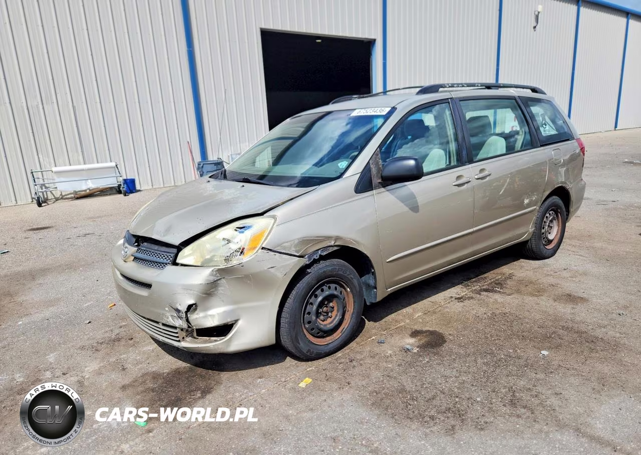 2005 Toyota Sienna Ce 7 Passenger