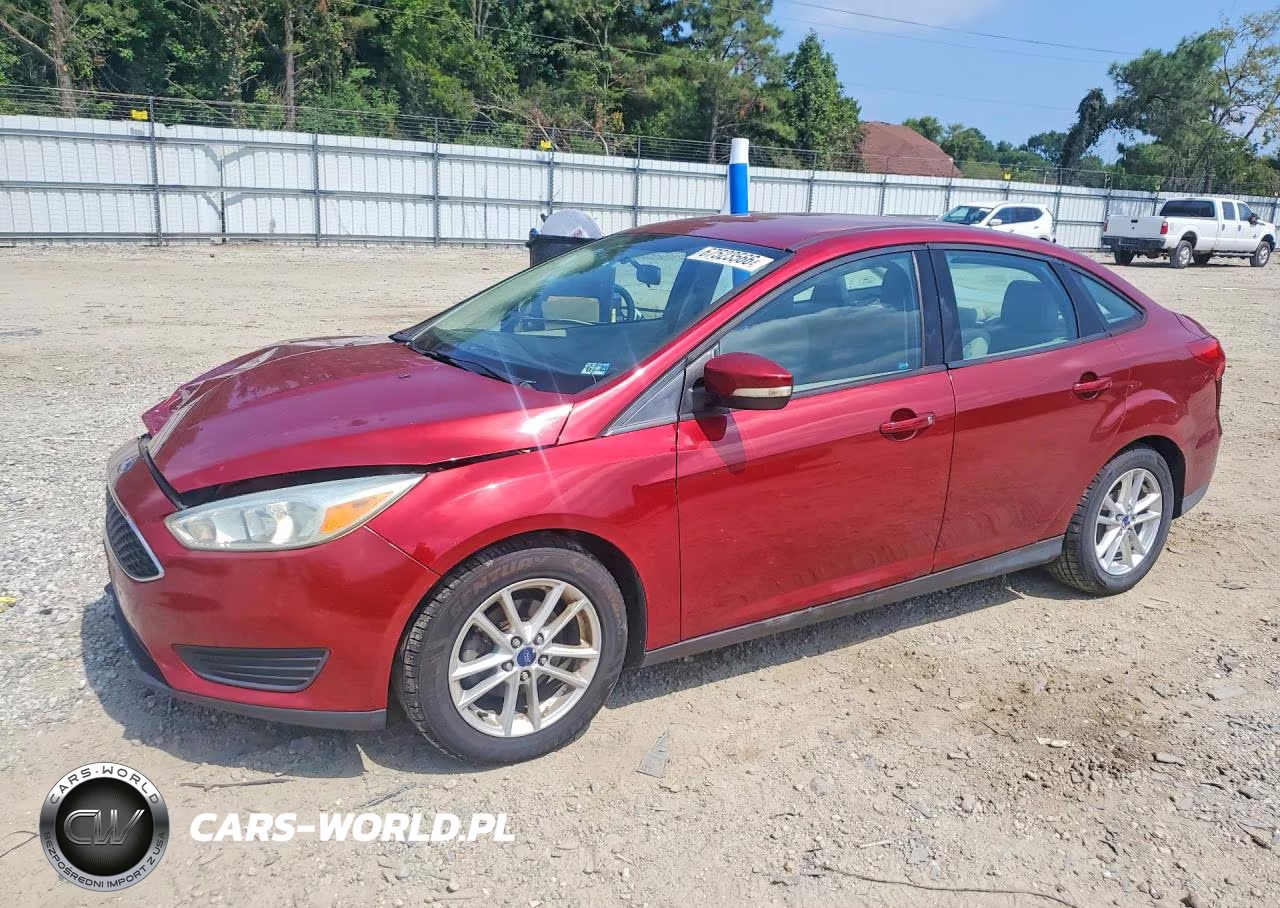 2017 Ford Focus Se VIN:1FADP3F21HL209013 - 1