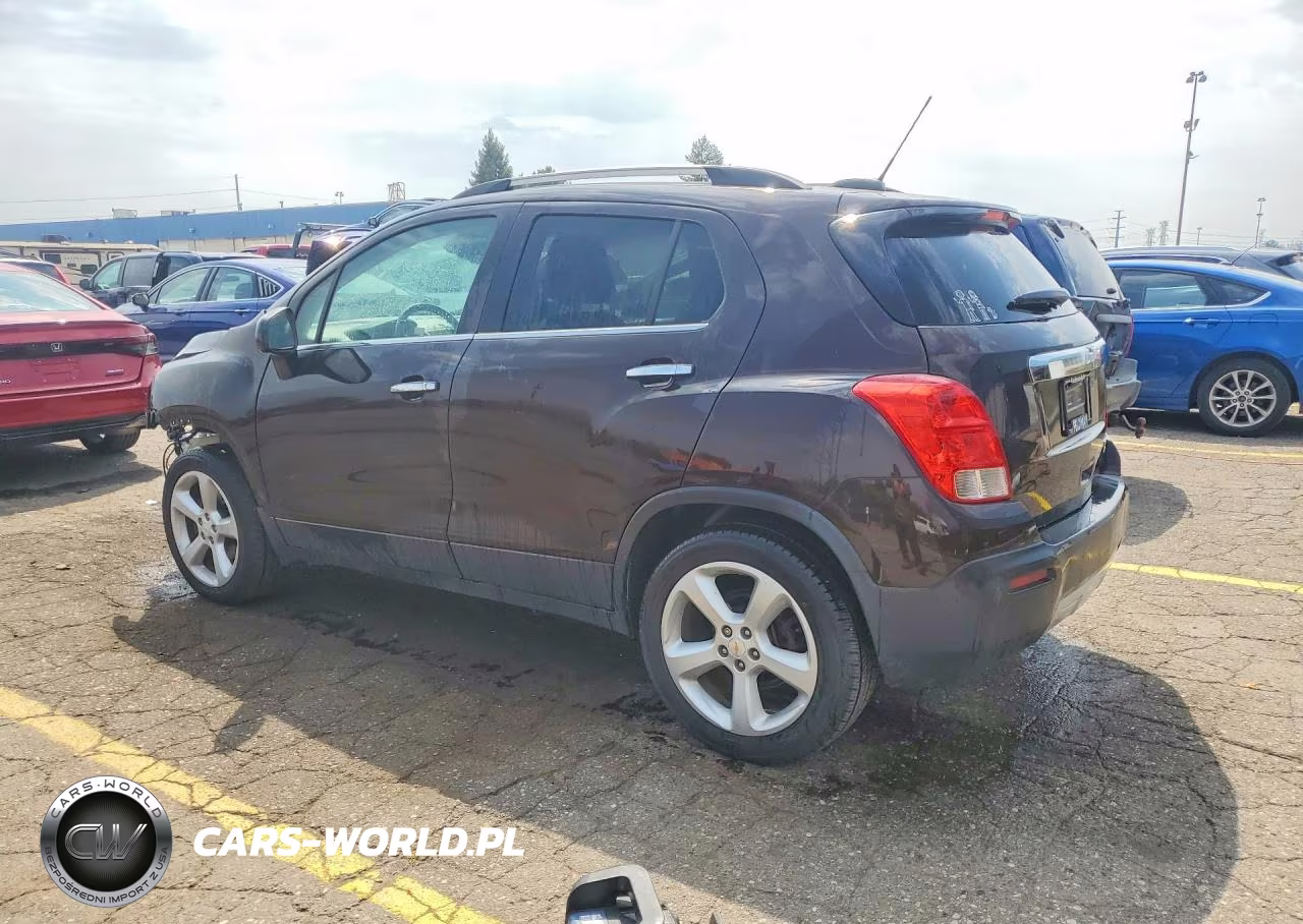 2016 Chevrolet Trax Ltz VIN:KL7CJRSB5GB572335 - 2