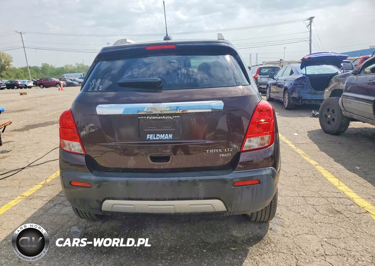 2016 Chevrolet Trax Ltz VIN:KL7CJRSB5GB572335 - 6