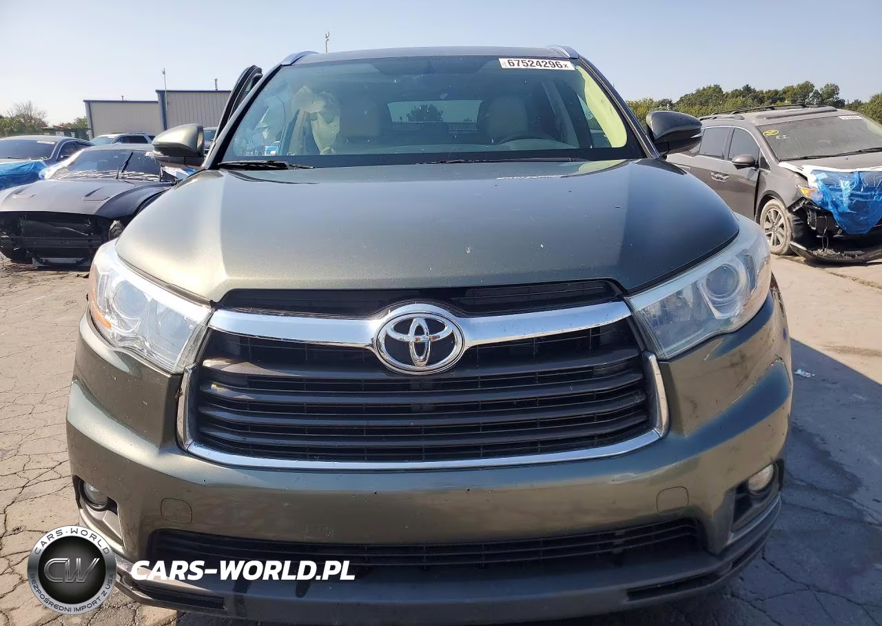 2016 Toyota Highlander Xle VIN:5TDJKRFH9GS300451 - 5